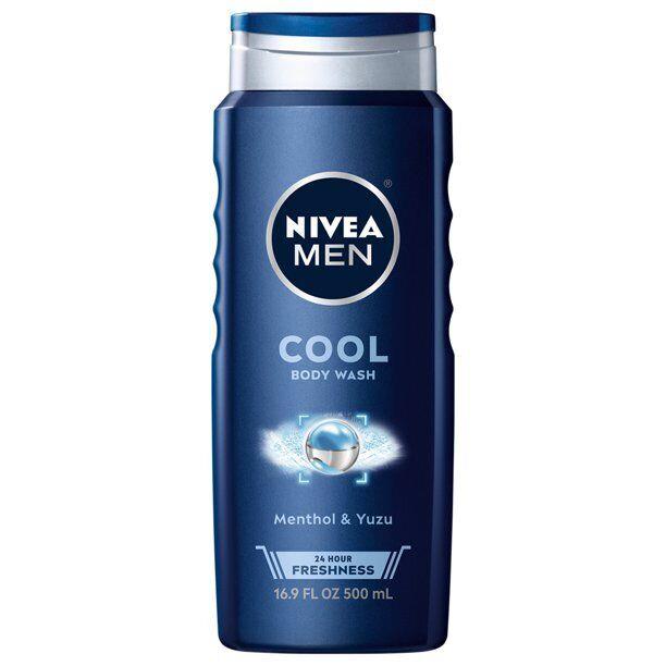 Nivea Men 3 in 1 Body Wash Shower Shampoo Refresh Cool Icy Menthol 16.9oz 6 Pack