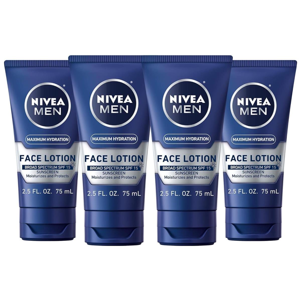 Nivea Men Maximum Hydration Face Lotion Face Lotion with Broad Spectrum Spf 15