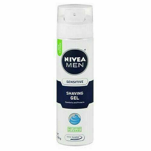 Lot Of 7 Nivea Men Shaving Gel Sensitive Skin - 7 oz