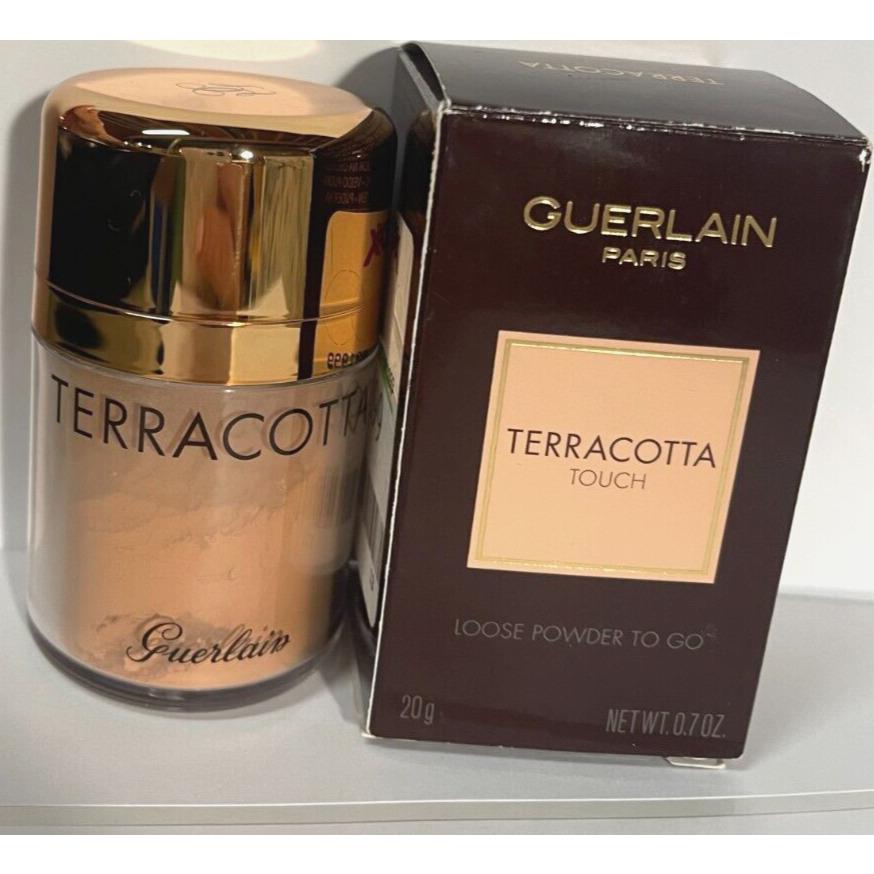 Guerlain Terracotta Touch Loose Powder to Go in The Shade of Deep 20g/.7oz-Boxed