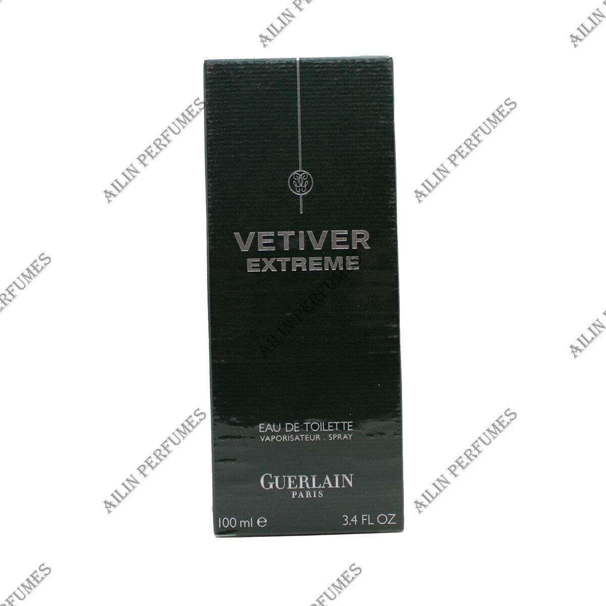 Vetiver Extreme by Guerlain 3.4 oz 100 ml Eau de Toilette Spray For Men