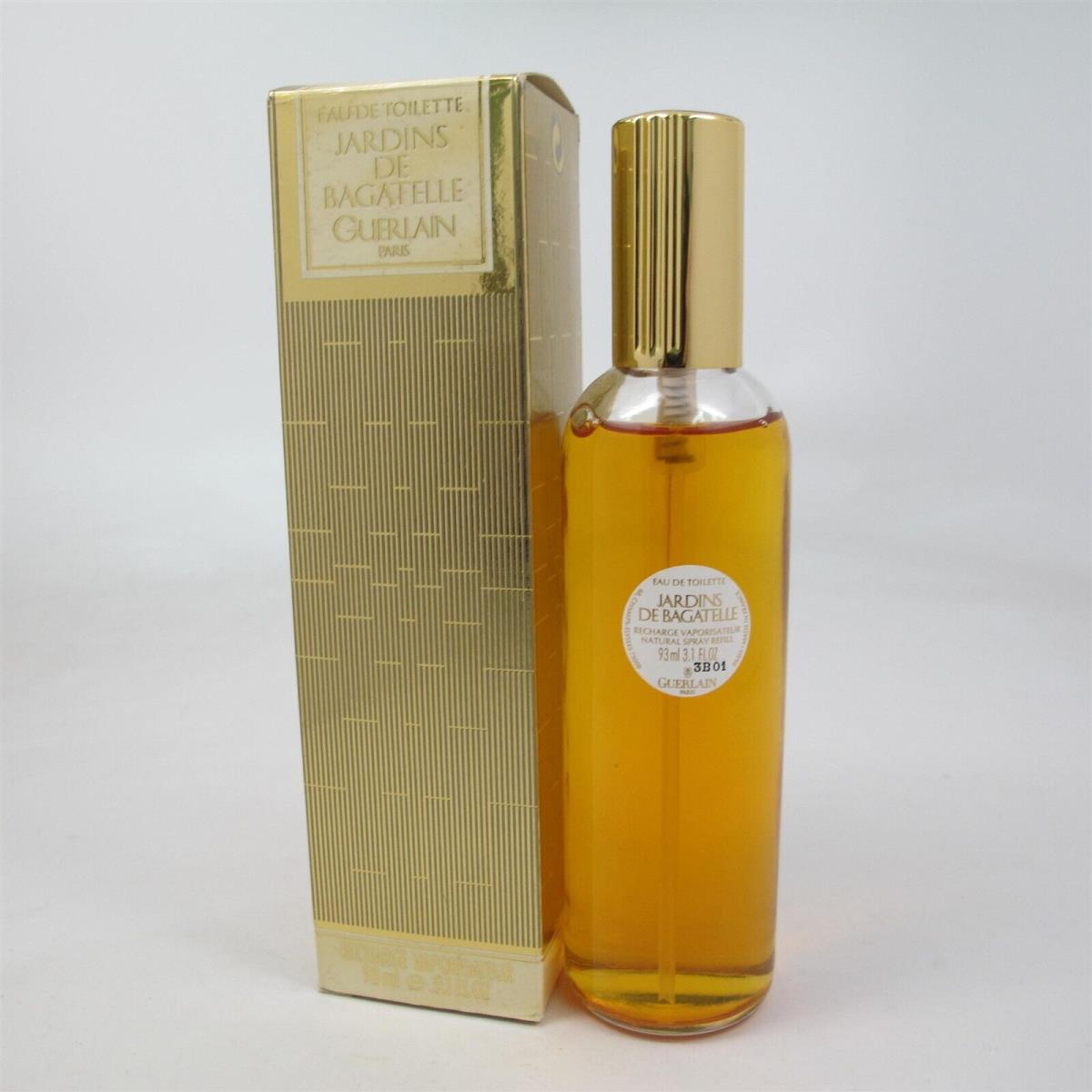 Jardins de Bagatelle by Guerlain 93 Ml/ 3.1 oz Edt Spray Refill Vintage