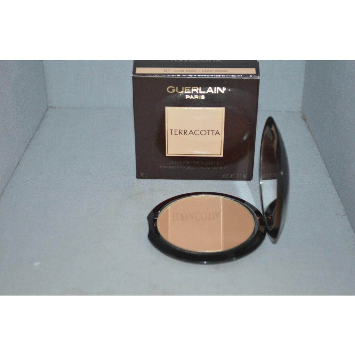 Guerlain Terracotta The Bronzing Powder 01 Light Warm .3oz Boxed