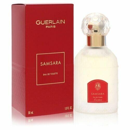 Samsara by Guerlain Paris 1 oz 30 ml Eau de Toilette Edt Women Box Box