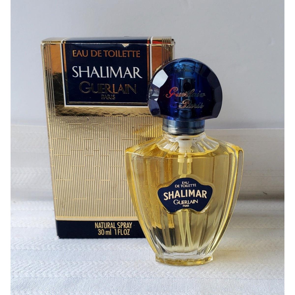 Vintage Guerlain 30 ml / 1 fl oz Shalimar Eau de Toilette Spray