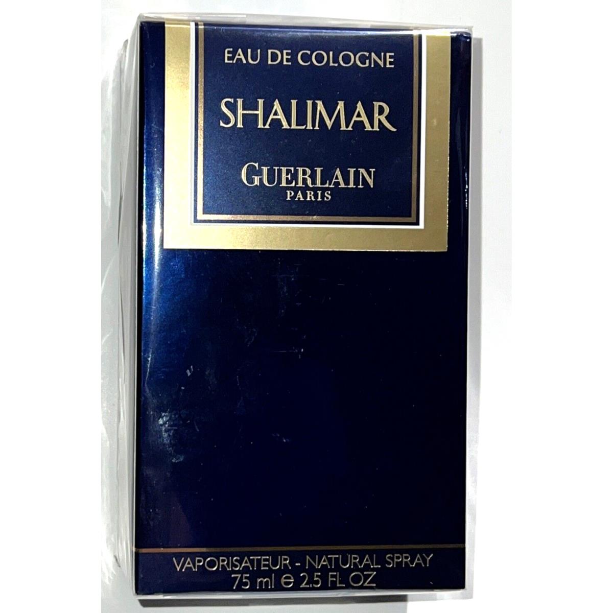 Shalimar by Guerlain Paris Cologne 2.5 oz Spray Vintage