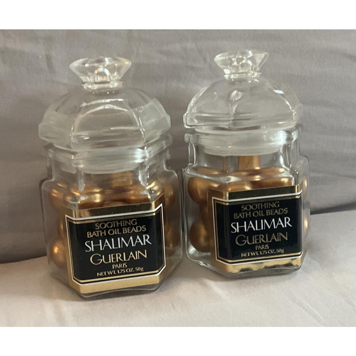 2 Shalimar Guerlain Soothing Bath Oil Beads 1 Other Almost Full