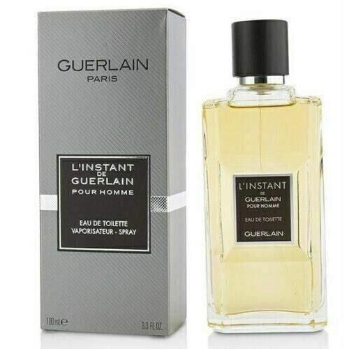 Guerlain L`instant DE Guerlain Homme 3.3 oz 100 ml Men Cologne Edt Spy