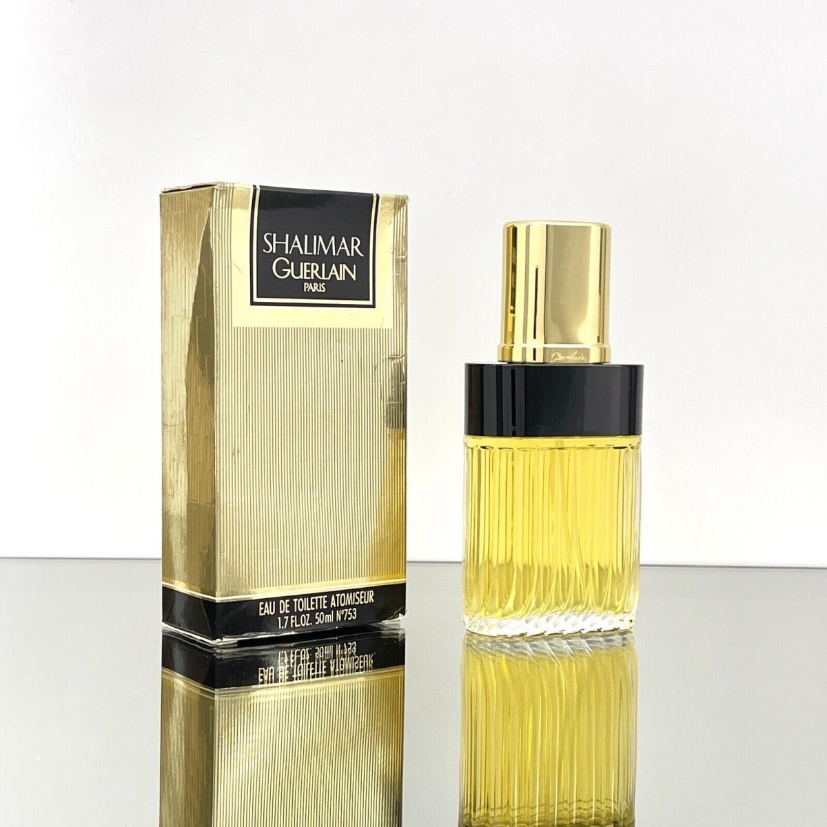 Guerlain Shalimar Eau de Toilette Atomiseur 1.7oz-50ml Spray Vintage BJ46