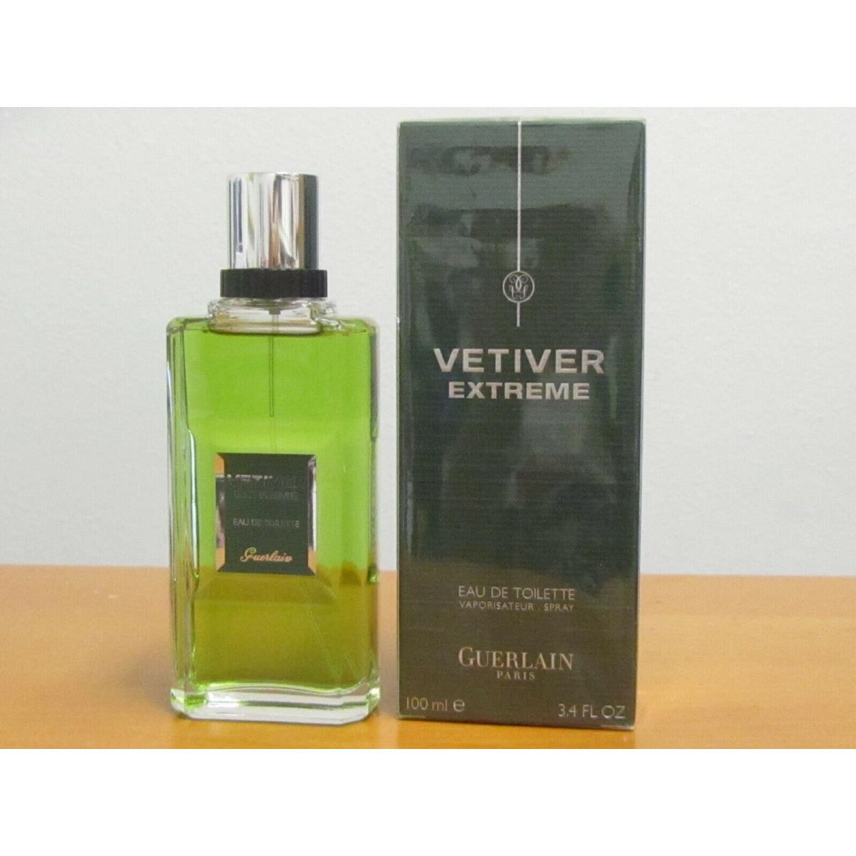 Vetiver Extreme By Guerlain Men Cologne 3.4 oz Eau De Toilette Spray Seal