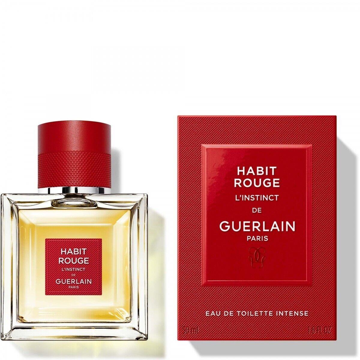 Guerlain Habit Rouge L`instinct Eau de Toilette Intense 1.6oz/50ml