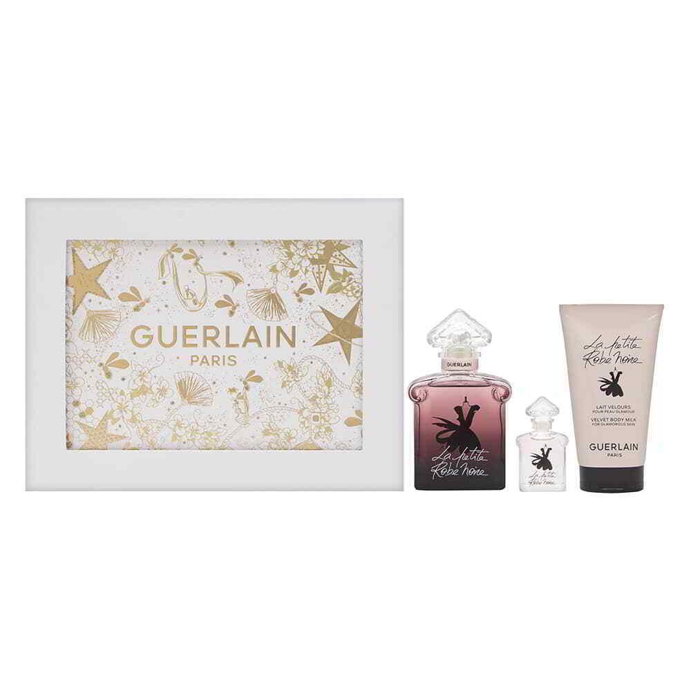 La Petite Robe Noire by Guerlain For Women 3 PC Set 1.6 oz Edp + Mini + Lotion