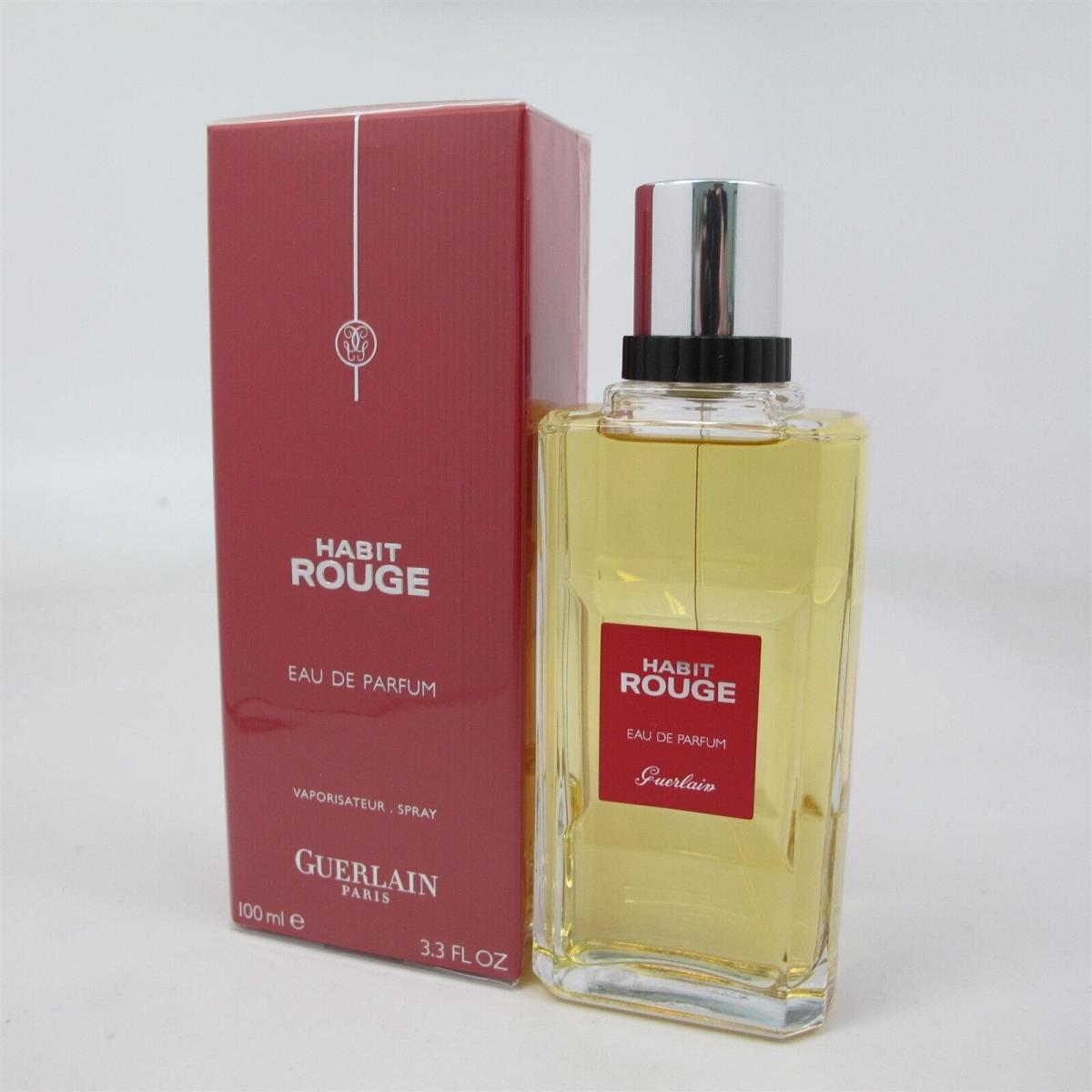 Habit Rouge by Guerlain 100 Ml/ 3.3 oz Eau de Parfum Spray