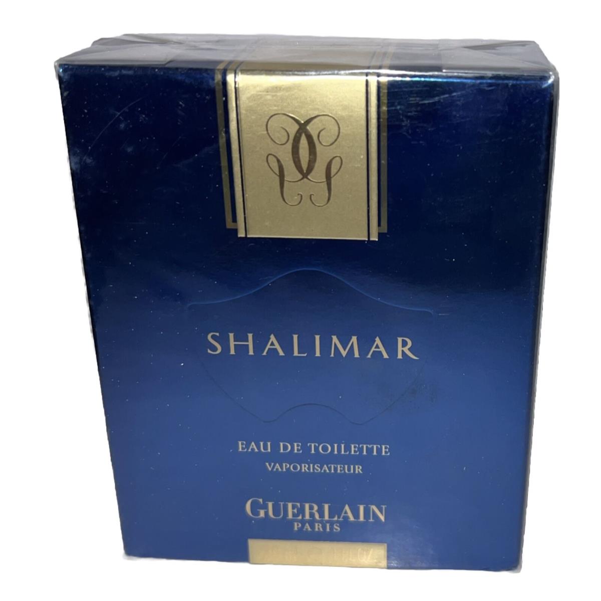 Shalimar Eau De Toilette Guerlain Paris Natural Spray 30ml New/sealed Vintage