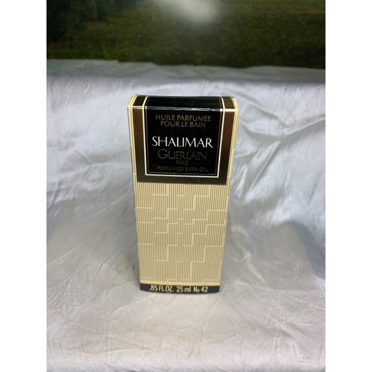 Guerlain Shalimar Huile Perfumed Bath Oil 25ML Fluid