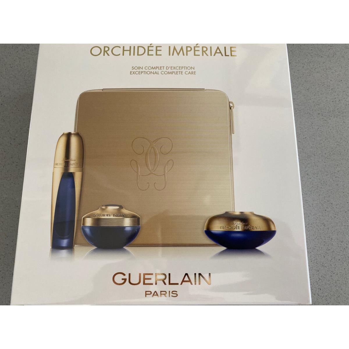 Guerlain Orchidee Imperiale Anti-aging Premium Skincare Set Limited Edition-guerla