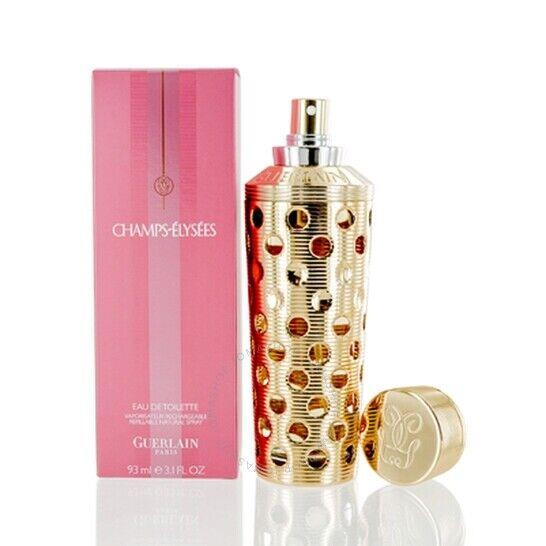 Guerlain Champs-elysees Rechargeable 3.1 FL OZ 93ML Edt Spray IN SD Box