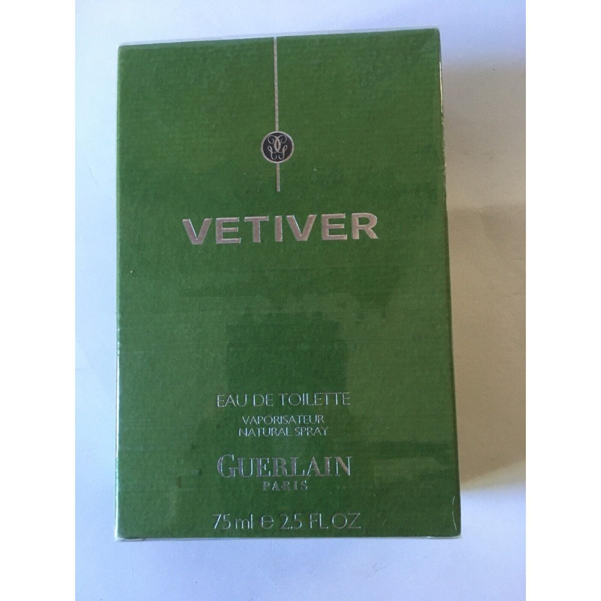 Guerlain Vetiver 2.5oz Edt Spray For Men Rare