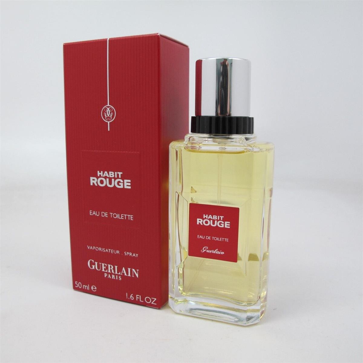 Habit Rouge by Guerlain 50 Ml/ 1.6 oz Eau de Toilette Spray