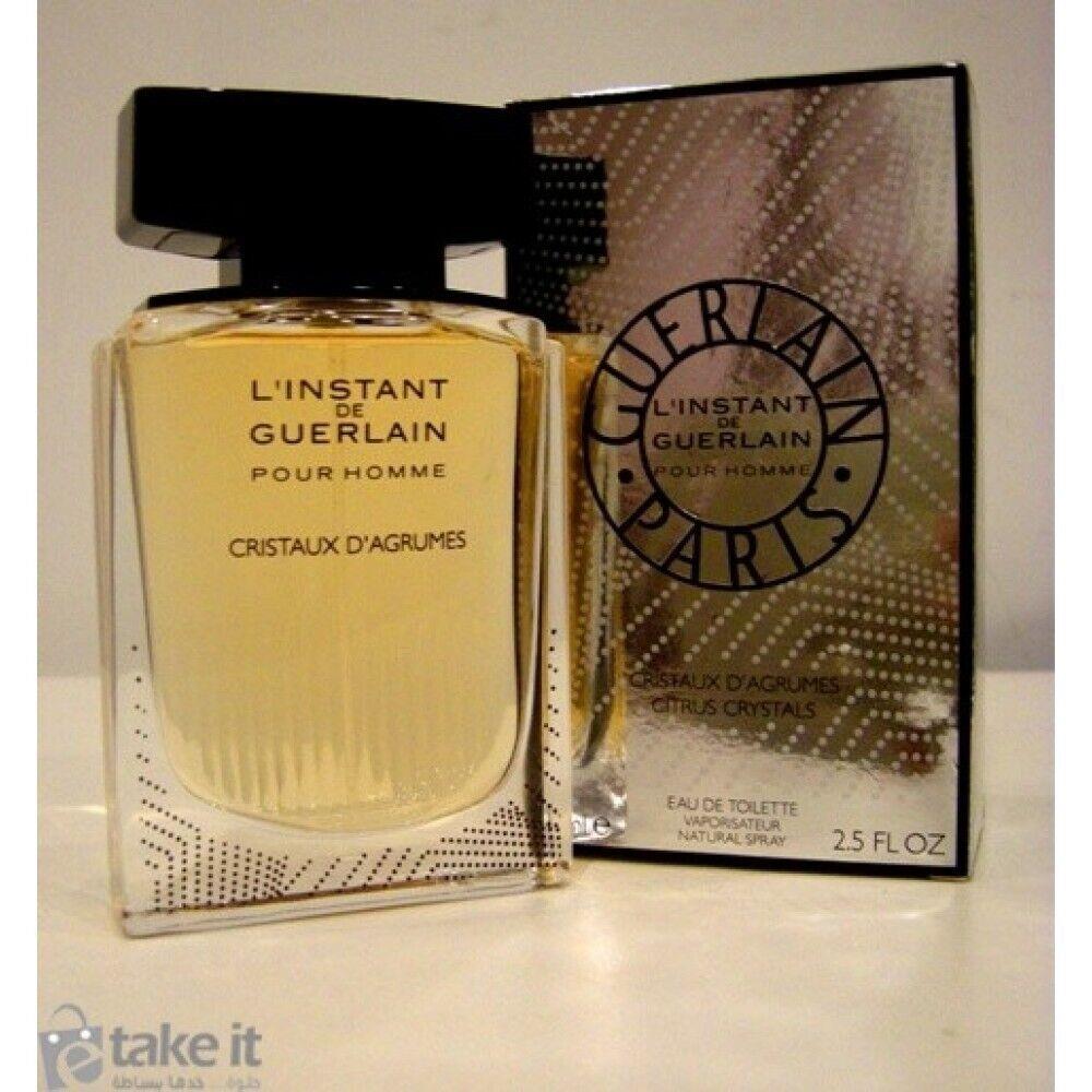 L`instant DE Guerlain Pour Homme Citrus Crystals 2.5 oz Edt