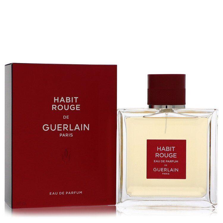 Habit Rouge by Guerlain Eau De Parfum Spray 100ml