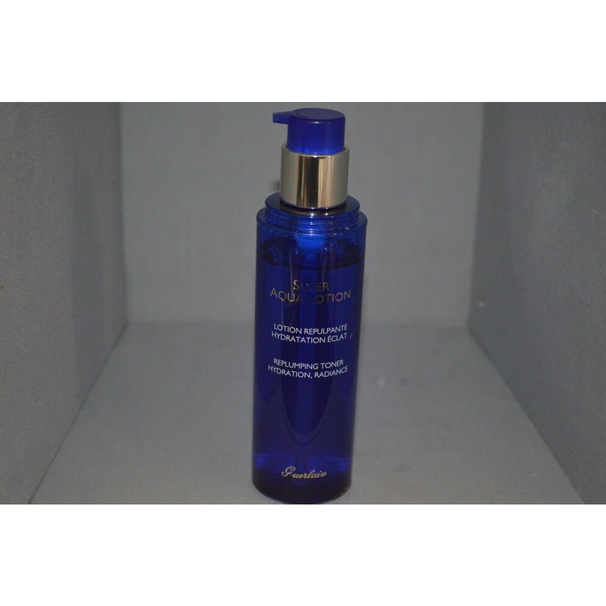 Guerlainsuper Aqua Lotion Replumping Toner 5oz Low Fill Unboxed