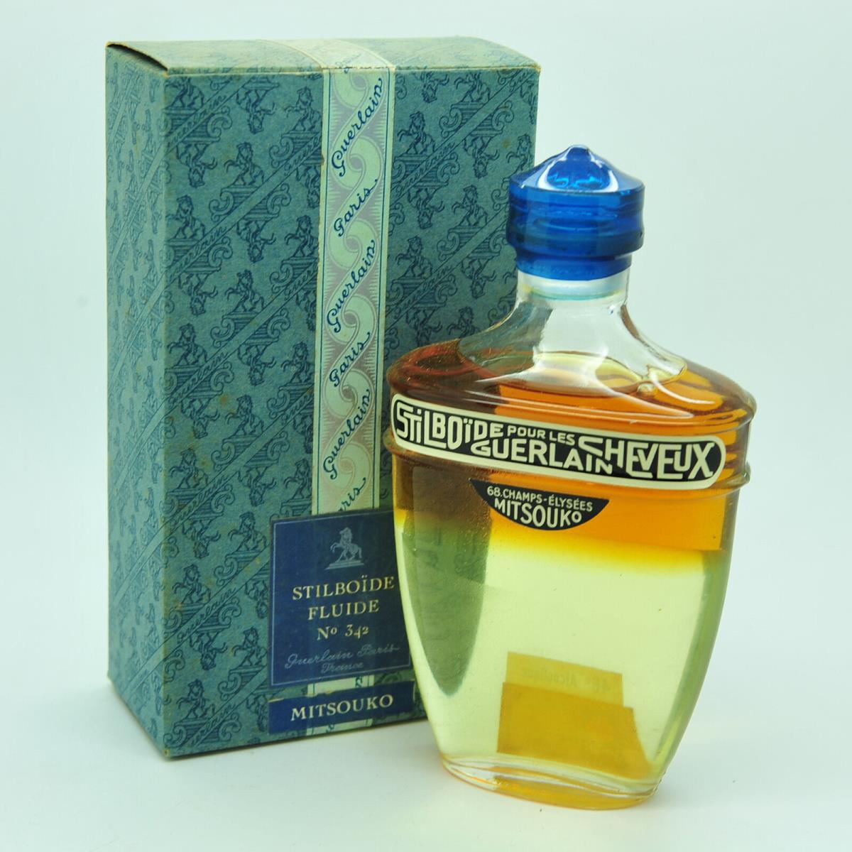 Vintage Guerlain Mitsouko 120ml Stilboide Fluid Cologne 40 Year Old