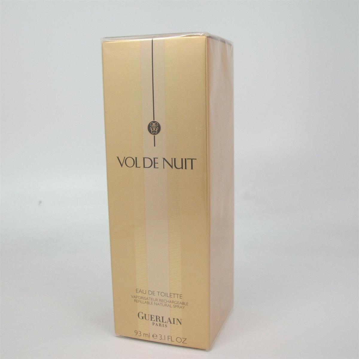 Vol DE Nuit by Guerlain 93 Ml/ 3.1 oz Eau de Toilette Rechargeable Spray