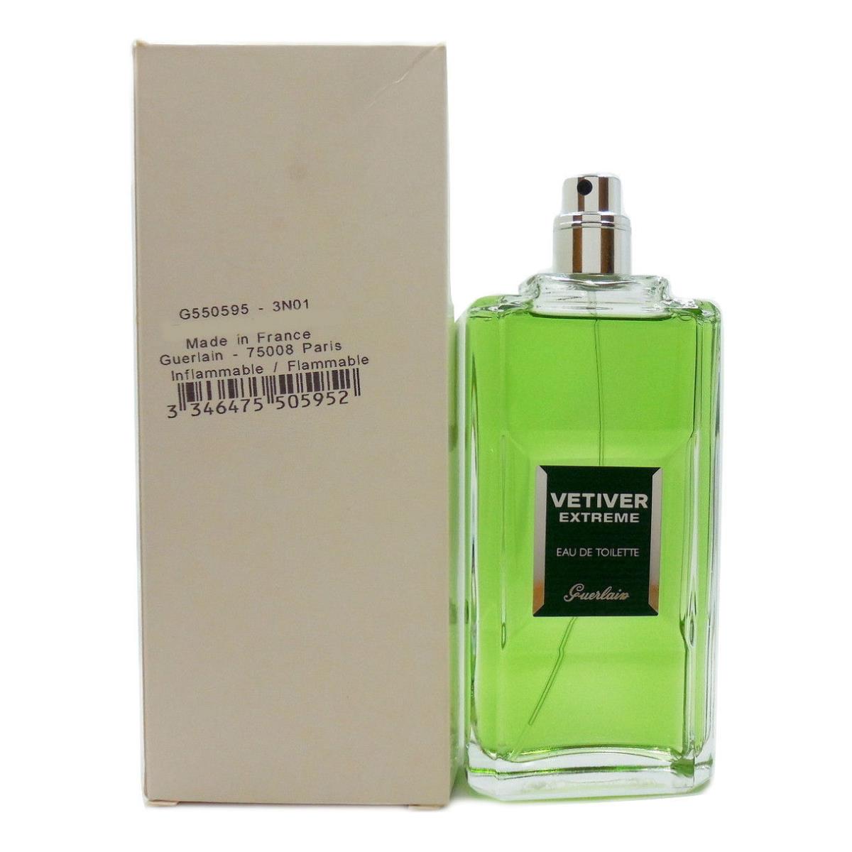 Guerlain Vetiver Extreme Eau DE Toilette Spray 100 ML/3.4 Fl.oz. NO Cap T