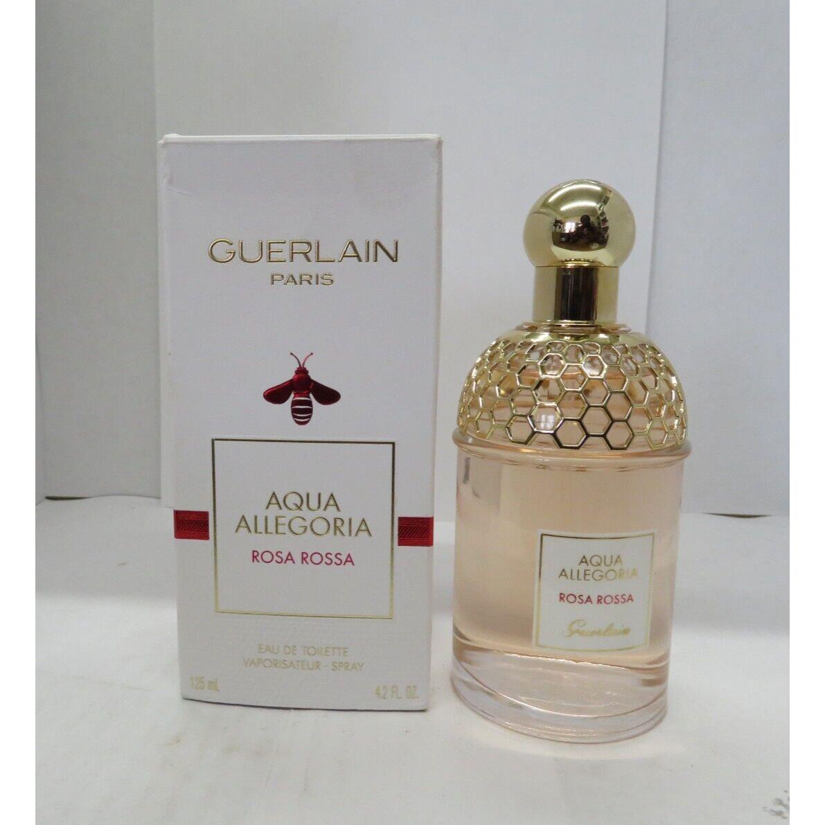 Aqua Allegoria Rosa Rossa By Guerlain Eau De Toilette Spray 4.2 oz Read Descr