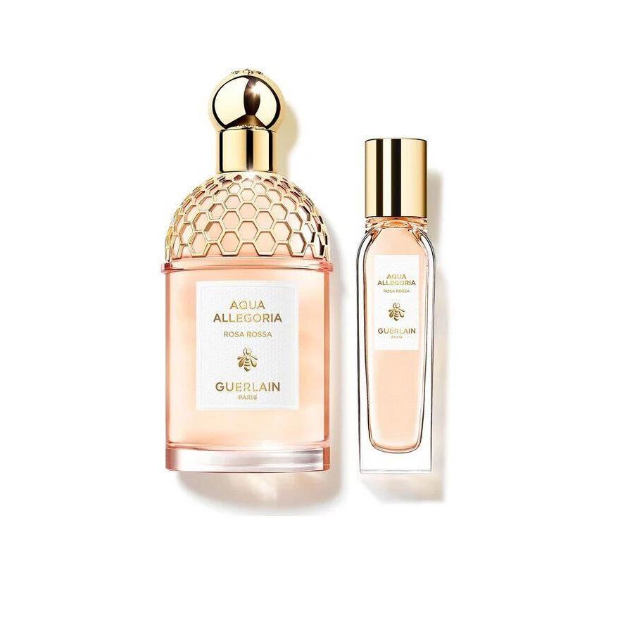 Guerlain Aqua Allegoria Rosa Rossa 2 Piece Travel Set 4.2 Edt+ 0.5 Edt