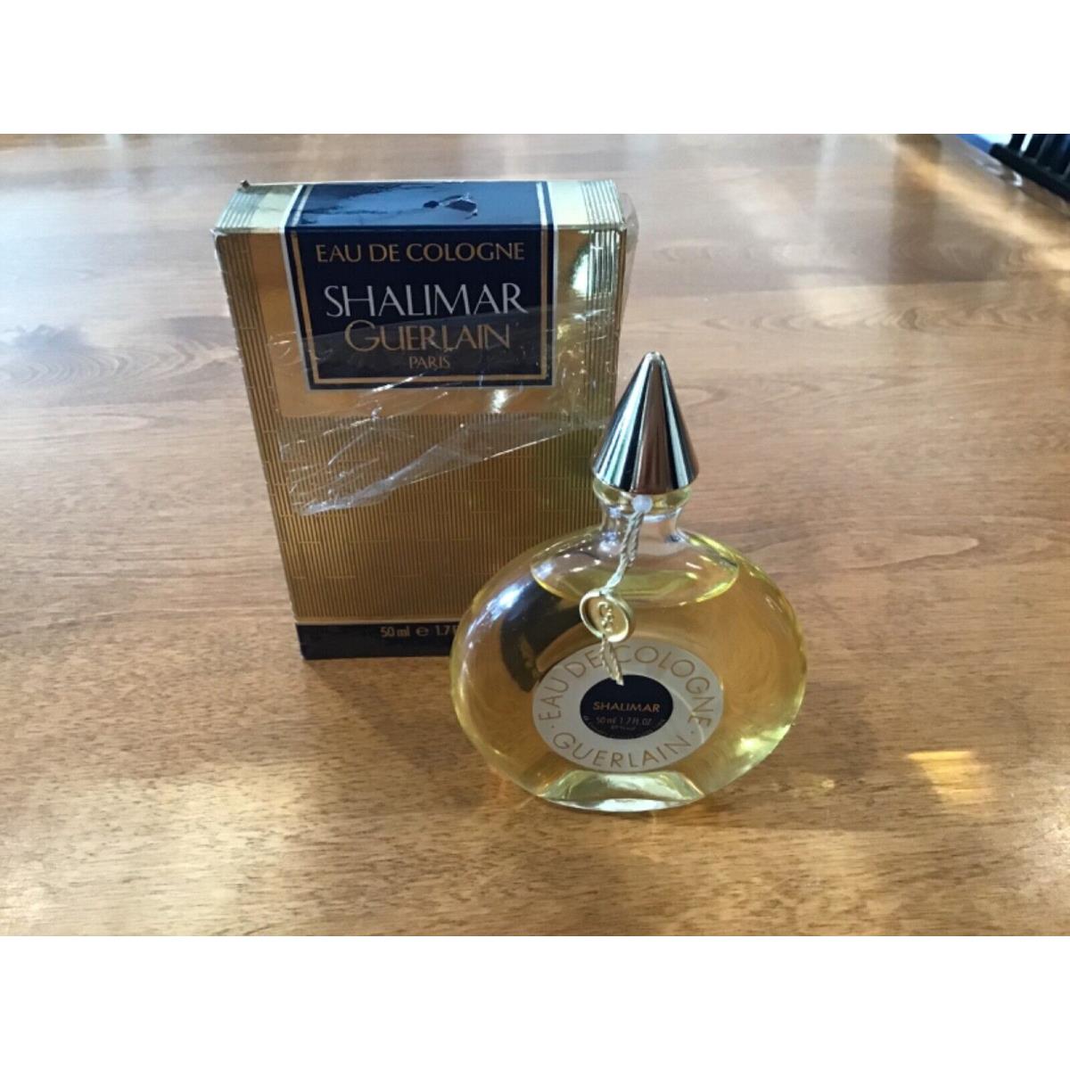 Shalimar Guerlain Paris Eau DE Cologne 50ml 1.7 FL OZ Splash