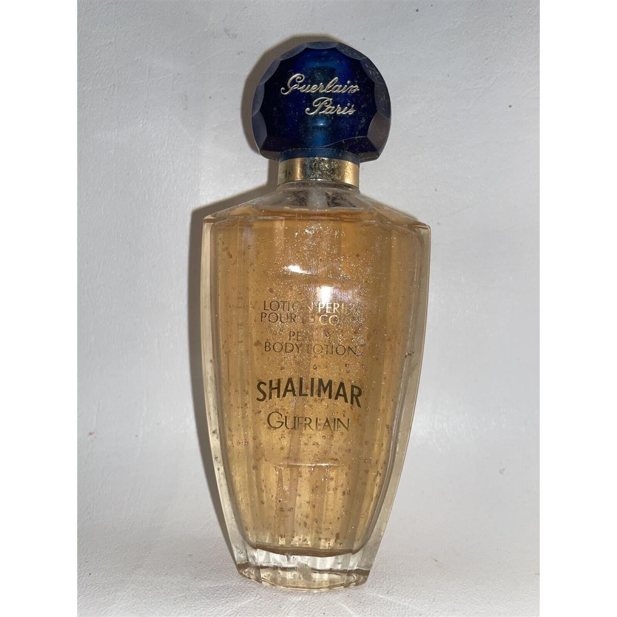 Guerlain Shalimar Perfume Pearly Body Lotion 3.4 Oz Spray 100 ML