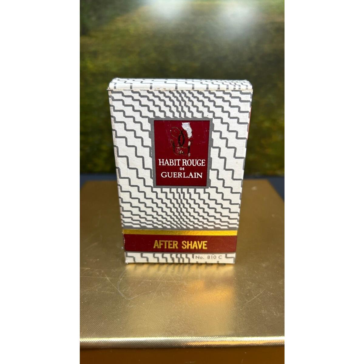 Habit Rouge DE Guerlain After Shave 50ML Fluid