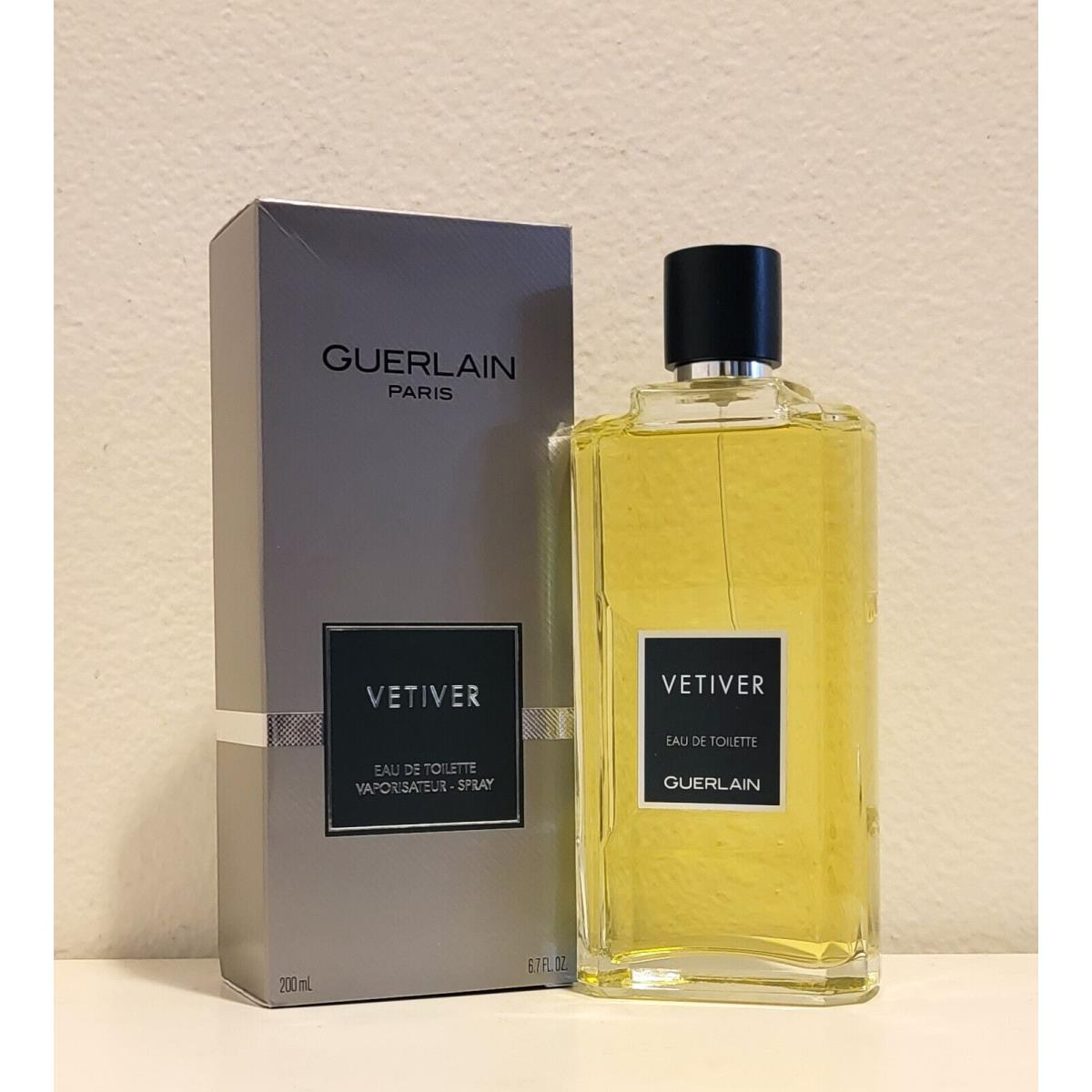 Vetiver by Guerlain 6.7 oz / 200 ml Edt Spy Xxl Cologne For Men Homme Vintage