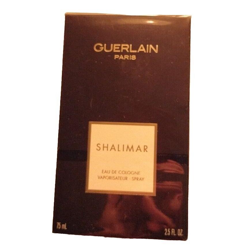 Guerlain Shalimar Eau De Cologne Spray 2.5oz For Women