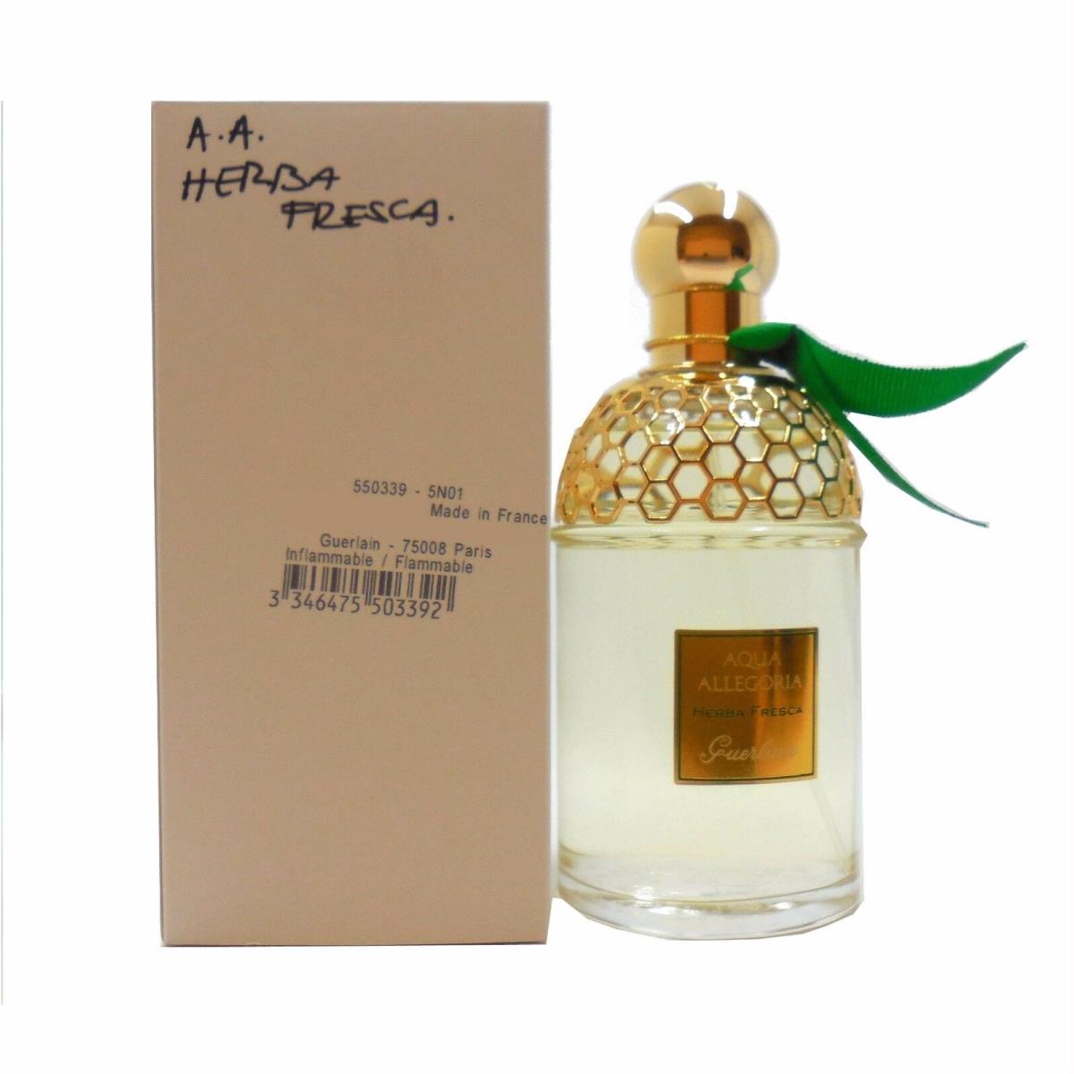 Aqua Allegoria Herba Fresca BY Guerlain Eau DE Toilette Spray 125 ML/4.2 Oz. T