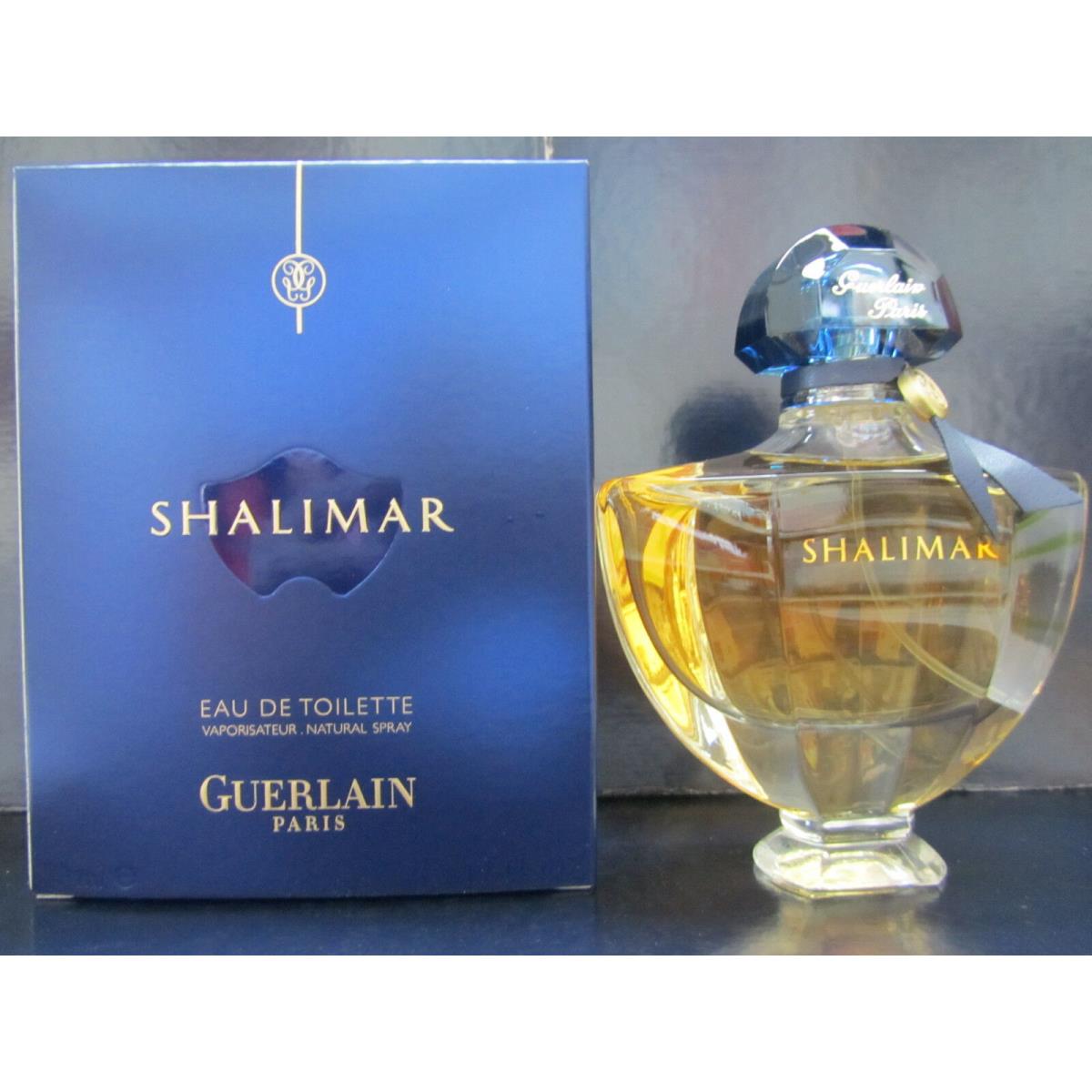 Shalimar by Guerlain For Women 3 oz Eau De Toilette Spray Older Version