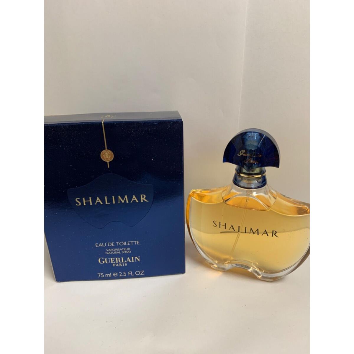 Vintage Shalimar Eau De Toilette For Women 75ml/2.5oz by Guerlain Paris