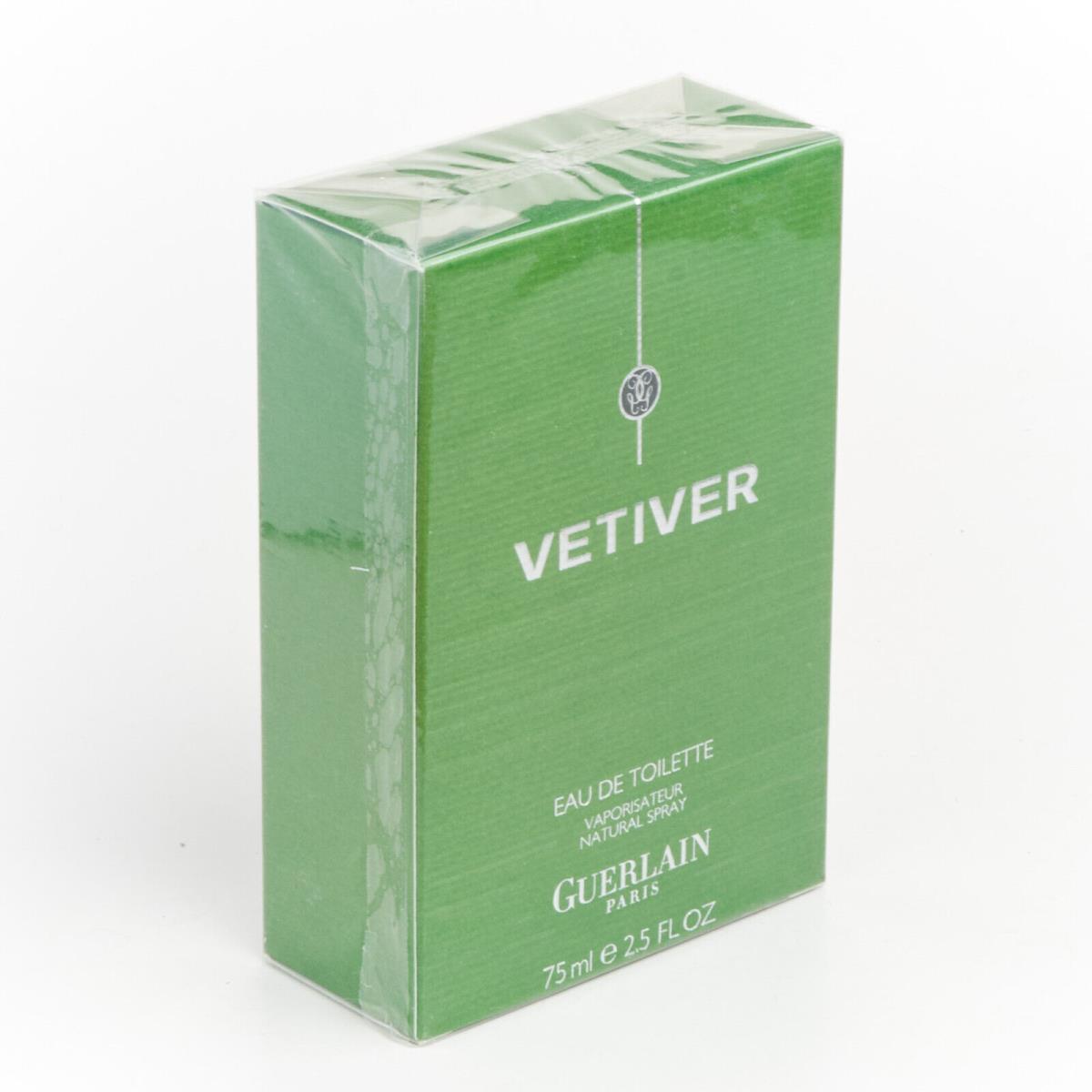 Guerlain Vetiver Eau de Toilette Edt 2.5OZ 75ml Mens Cologne Vintage Formula