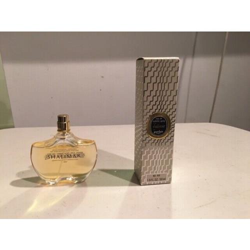 Lot 2 Guerlain Shalimar For Women Eau De Toilette Paris 1.7 1.6 Oz Vintage