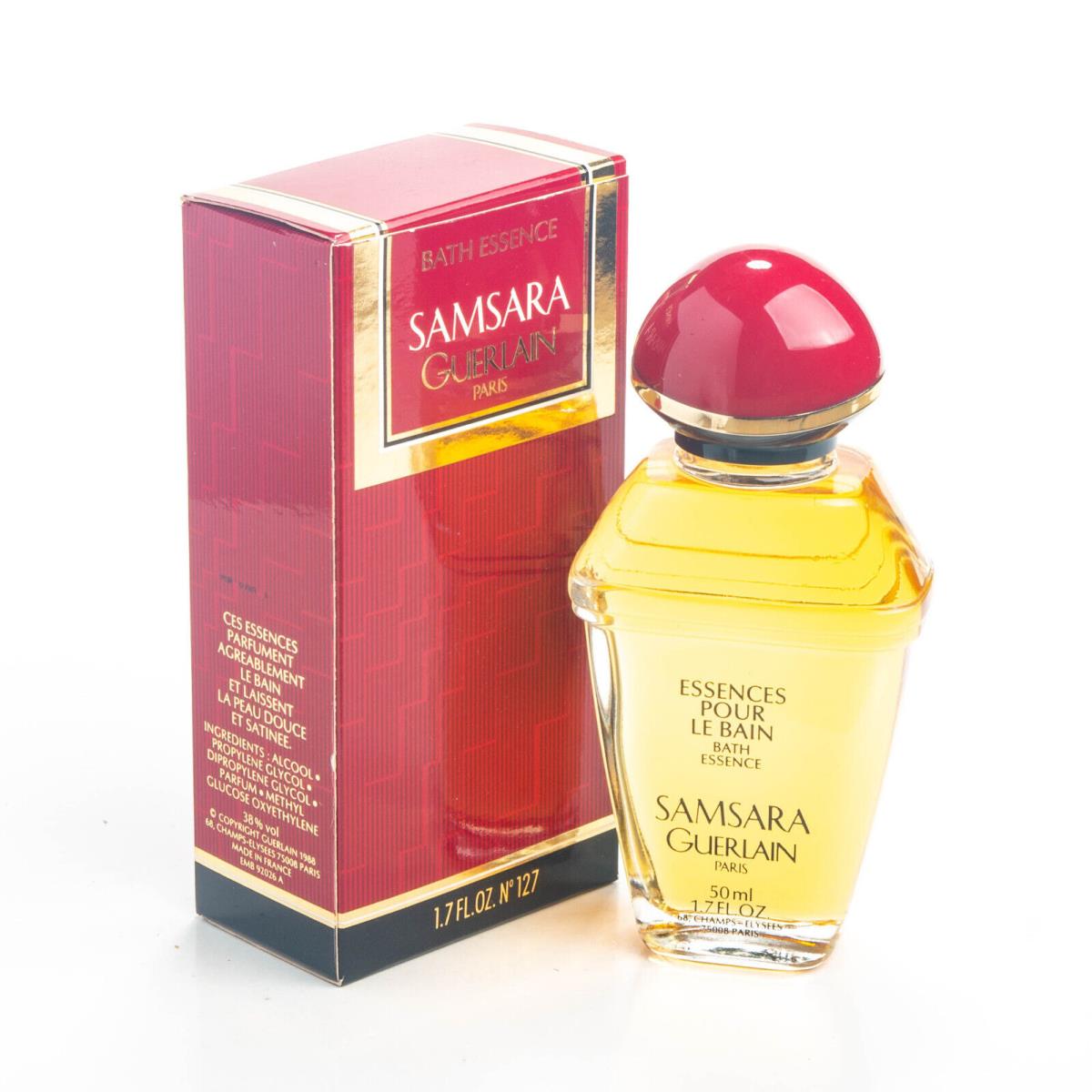 Guerlain Samsara Essence Pour Le Bain Bath Oil 1.7OZ 50ml Vintage