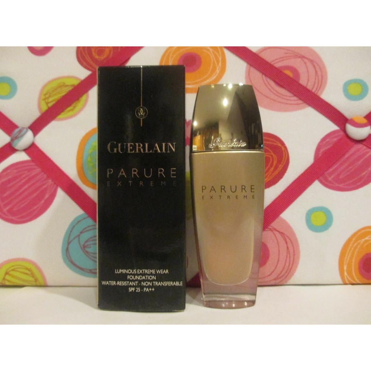 Guerlain Parure Extreme Luminous Wear Foundation 05 1 OZ Boxed