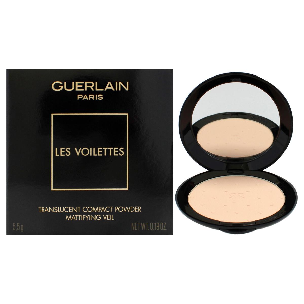 Les Voilettes Translucent Compact Powder - 3 Medium by Guerlain - 0.19 oz