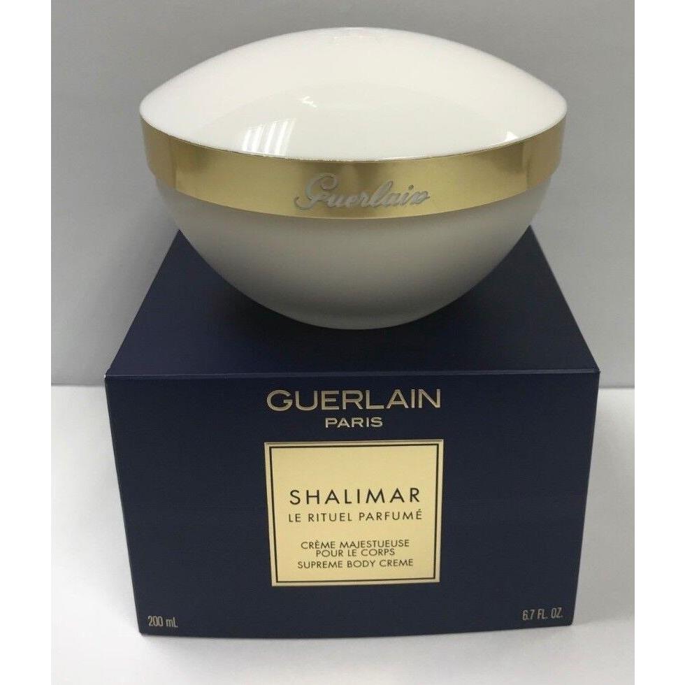 Guerlain Shalimar Supreme Body Cream Women 6.7 oz /200 ml