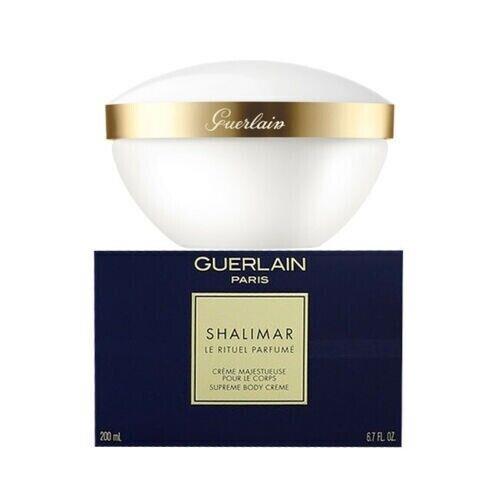 Shalimar by Guerlain 6.7 Oz 200 ml Parfum Supreme Body Cream For Women Boxed