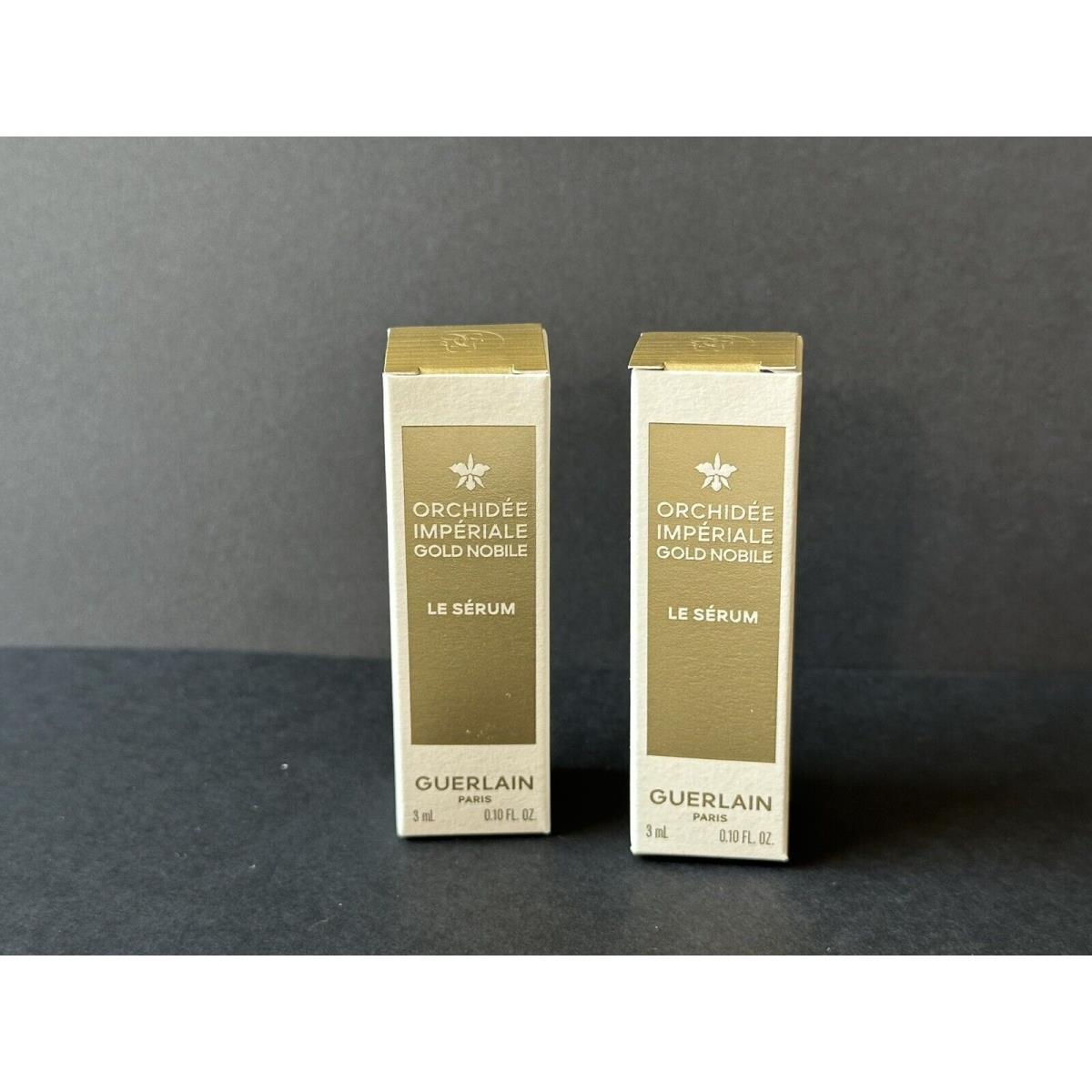 2 Of Guerlain Orchidee Imperials Gold Nobile Le Serum 3ml Ea. Size 148value