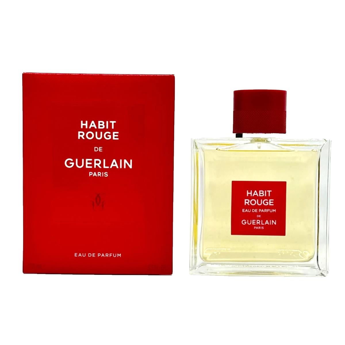 Habit Rouge by Guerlain For Men 3.3 oz Eau de Parfum Spray