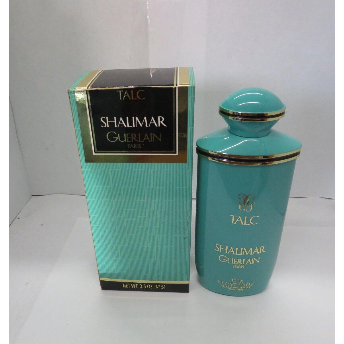 Vintage Shalimar by Guerlain Talc 3.5 Fl oz/100 g Rare