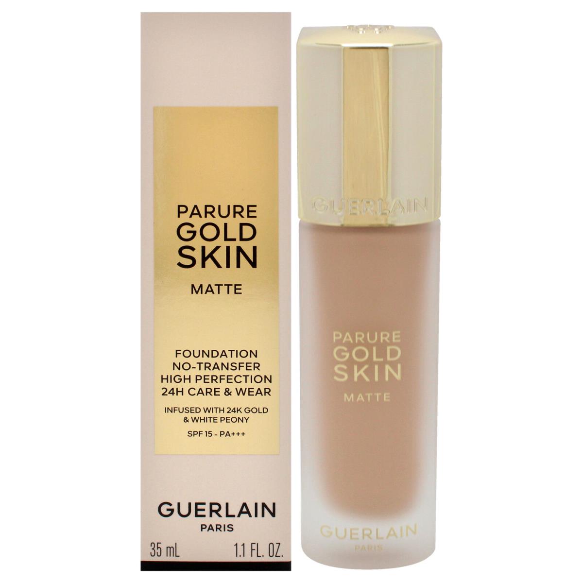 Guerlain Parure Gold 24H Wear No-transfer Foundation Spf 15-1N Neutral - 1.1 oz